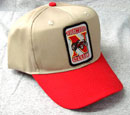N Tractor Club Hat - Khaki & Red Image